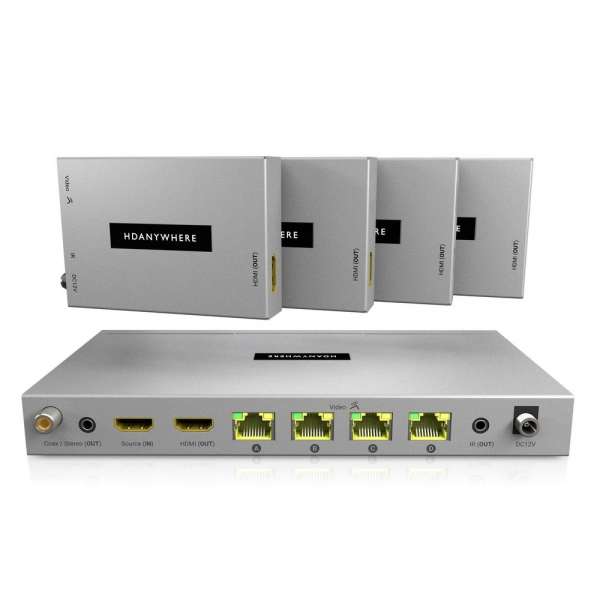 HDANYWHERE - XTND 4K (40) TPC HDMI Splitter (1x4+1)