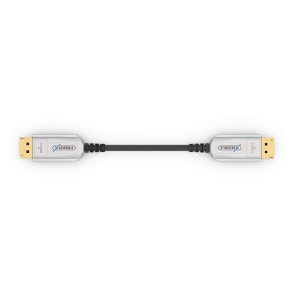 FiberX Serie - DisplayPort 2.0 8K Glasfaser Extender Kabel - 70m