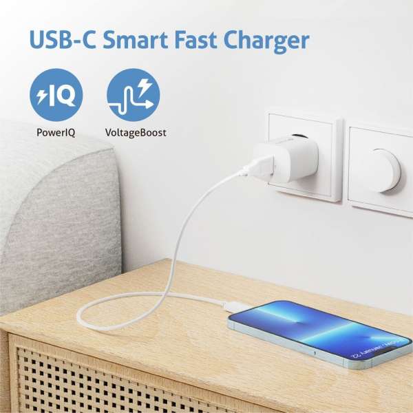 sonero USB-C GaN Ladegerät - 1 Port - 33W PD - weiß