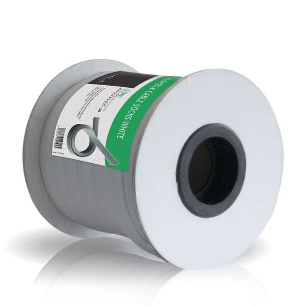 Kabelschlauch Polyester 50m Grau