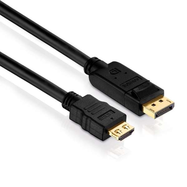 DisplayPort zu HDMI Kabel - PureInstall 5,00m