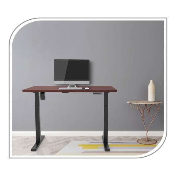 PureMounts® Elektrisches Tischgestell, schwarz