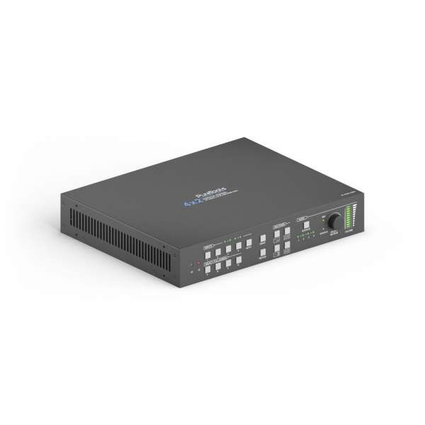PureTools - Seamless Presentation Switcher 4x1 mit Multi-View, 4K, 1 HDBT Ausgang mit gespiegeltem HDMI-Ausgang