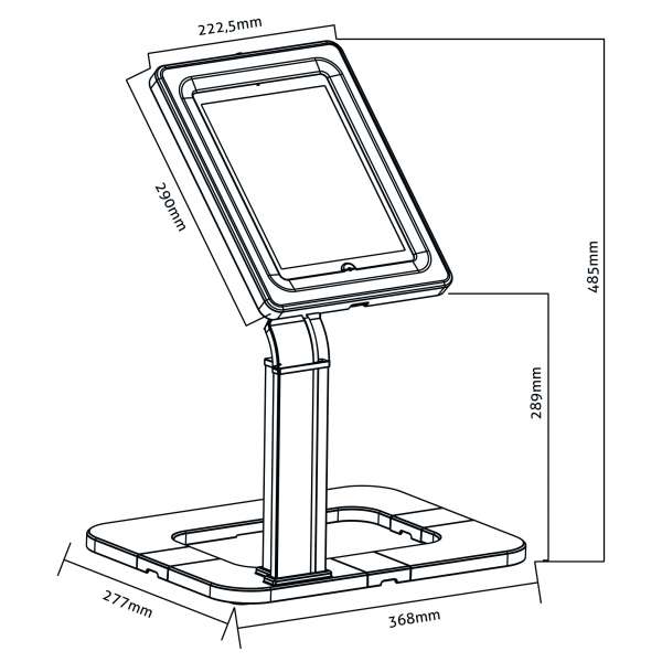 PureMounts® Tablet Standfuß - Universal