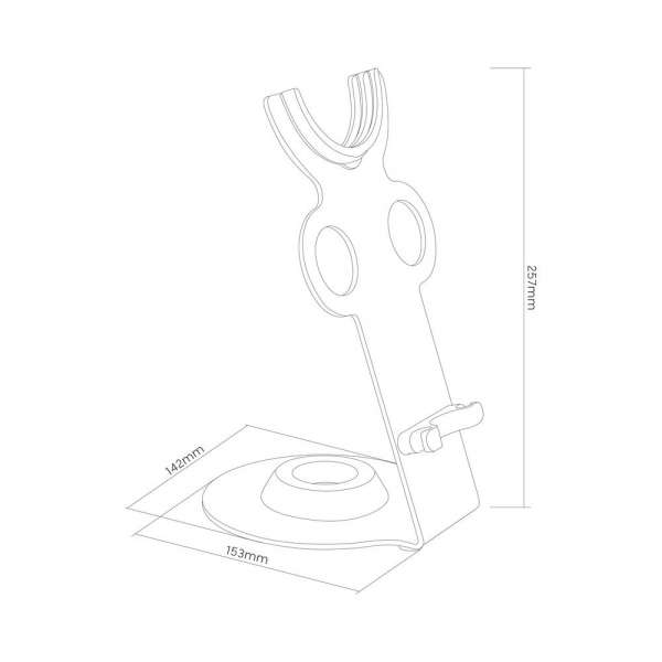 PureMounts® Föhn Halterung für Dyson® Supersonic, schwarz