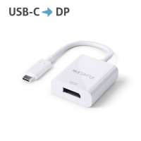 USB-C auf DisplayPort Adapter - 4K60 - iSerie - weiß - 0,10m USB-C auf DisplayPort Adapter - 4K60 - iSerie - weiß - 0,10m