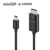Mini DisplayPort auf HDMI Kabel - 4K60 - iSerie - schwarz - 1,50m Mini DisplayPort auf HDMI Kabel - 4K60 - iSerie - schwarz - 1,50m