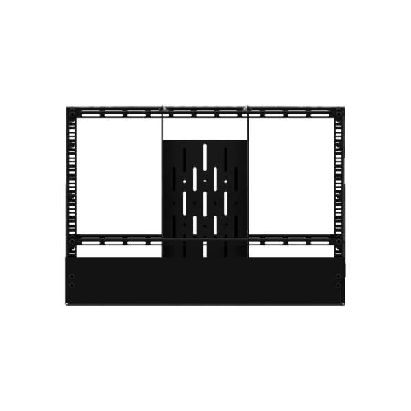 19" Auszieh- und drehbares Rack 6RU, 130kg Traglast, 490B x 608T x 348H
