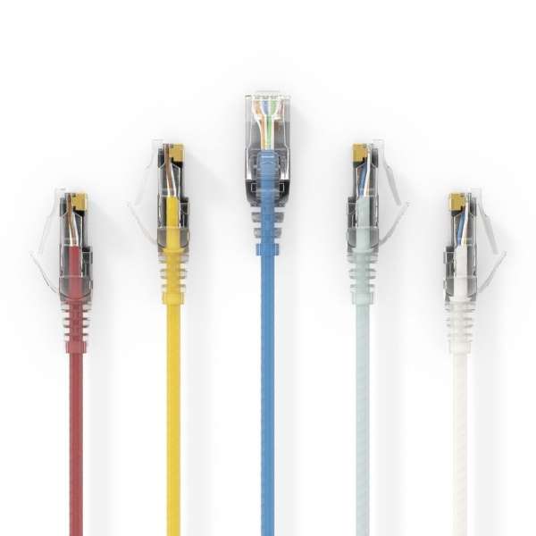 CAT 6 Patchkabel. SLIM - UTP - LSOH - rot - 5,00m