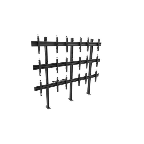 Video Wall Bolt Down Stand, modular 3x3, für 42-47" Bildschirme, Querformat