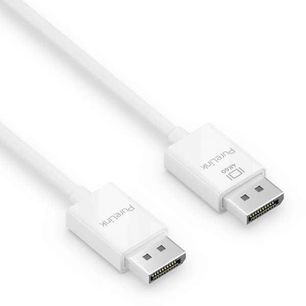 DisplayPort auf DisplayPort Kabel - 4K60 - iSerie - weiß - 3,00m