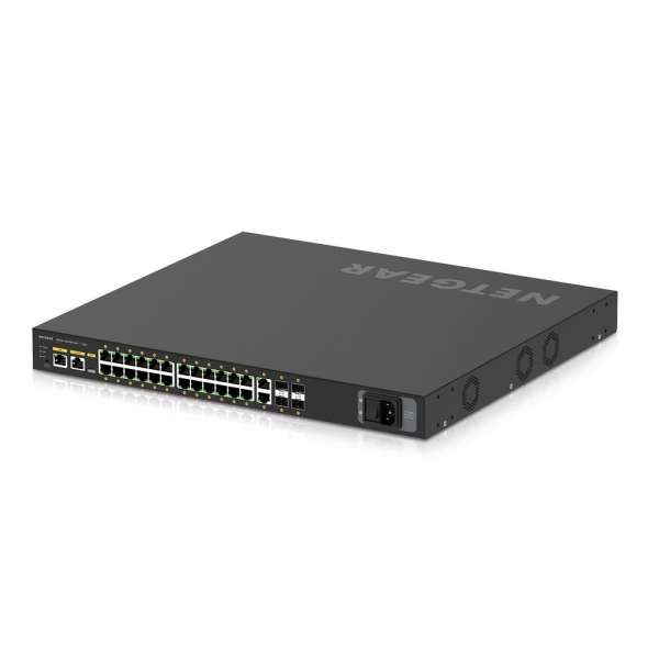 NETGEAR - M4250 30-Port 26G4XF PoE+ Stapelbarer Managed Switch (480W PSU)