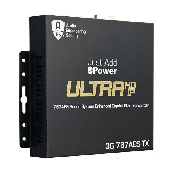 JustAddPower - Ultra Series 4K Encoder (Transmitter) mit AES67-Audio (LPCM bis zu 8CH)