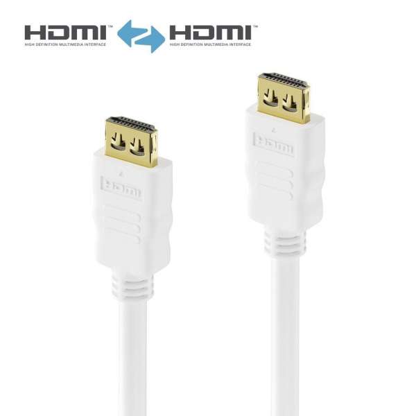 HDMI Kabel - PureInstall - weiß - 3,50m