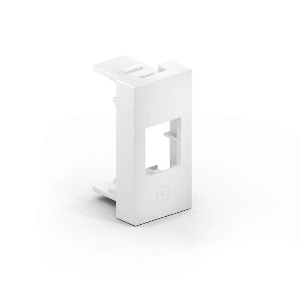 mediahub2 - Keystone-Steckplatzabdeckung - weiß