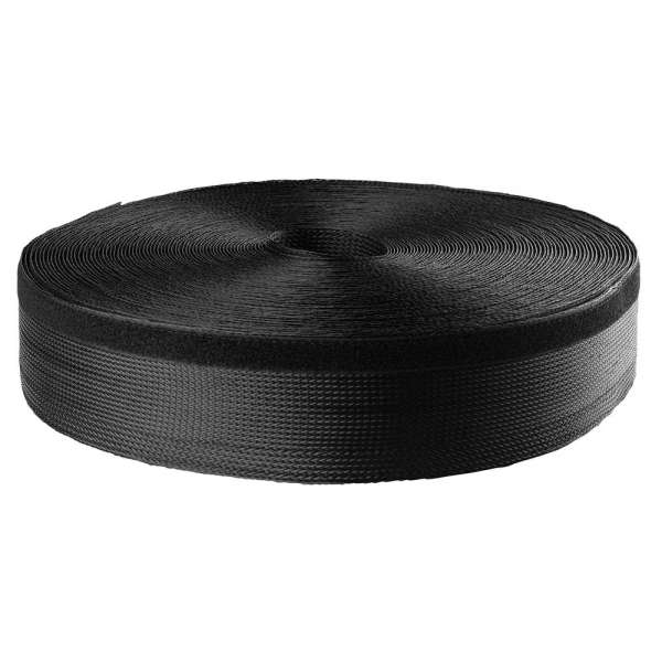 Kabelschlauch Polyester 50m Schwarz