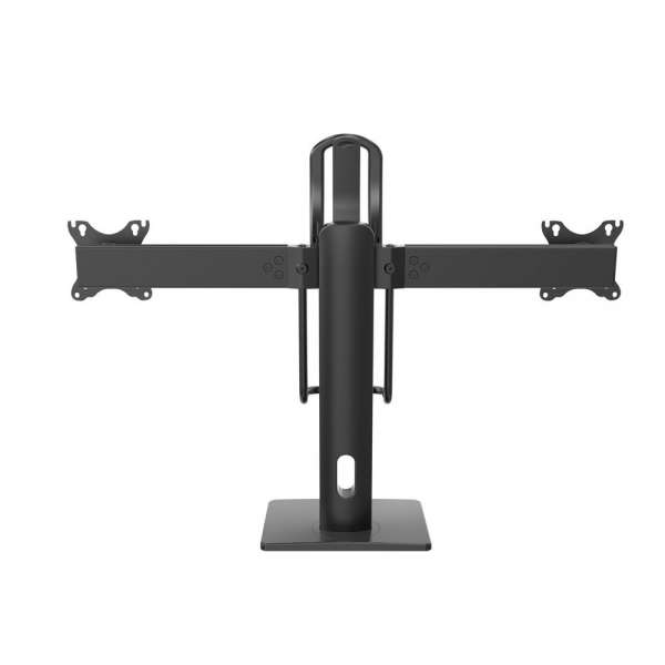 PureMounts® Duale Monitor Halterung, VESA 75x75/100x100, schwarz