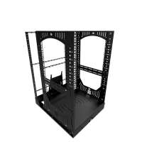 19" Auszieh- und drehbares Rack 16RU, 130kg Traglast, 490B x 608T x 792H 19" Auszieh- und drehbares Rack 16RU, 130kg Traglast, 490B x 608T x 792H