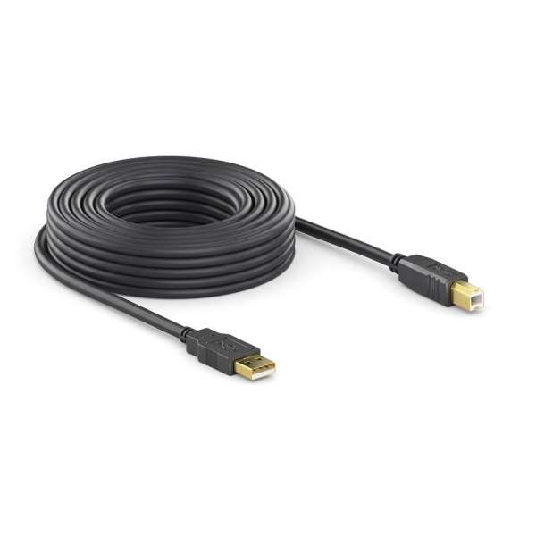 USB 2.0 Aktiv Kabel - schwarz - 20,0m