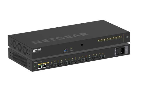 NETGEAR - M4250 16-Port 16XF Stapelbarer Managed Switch