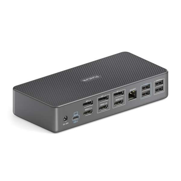Vuelogic - USB-C Docking Station - Quad Display DisplayLink ready - 8K-Unterstützung