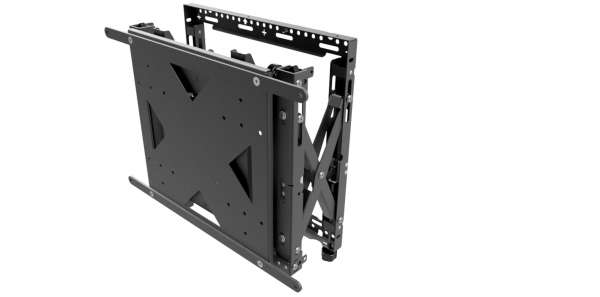 Video Wall Pop-Out-Halterung mit Schnellverschluss für 42-65" Bildschirme, Hochformat