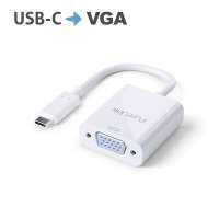 USB-C auf VGA Adapter - 1200p - iSerie - weiß - 0,10m USB-C auf VGA Adapter - 1200p - iSerie - weiß - 0,10m
