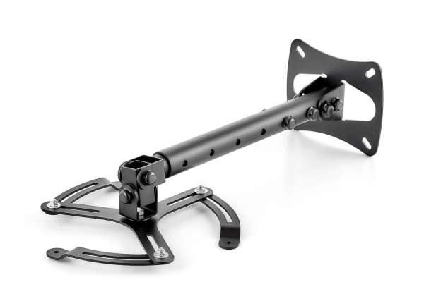 Universal-Projektor-Deckenhalterung (3 Befestigungspunkte), schwarz