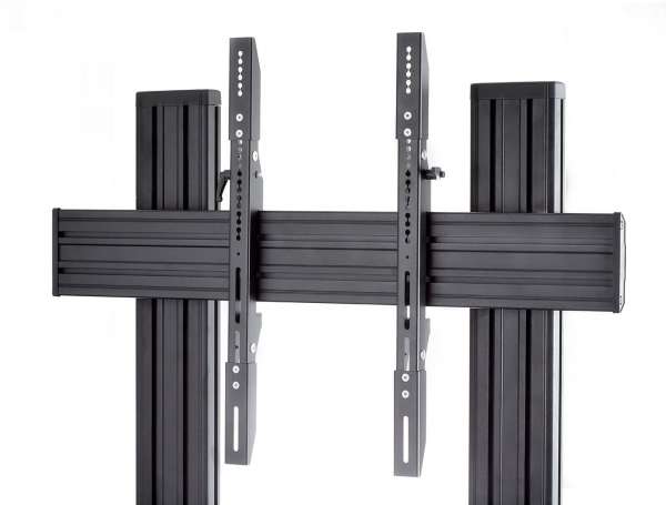 Flachbildschirm-Videokonferenz-Trolley für 75-86" Bildschirme