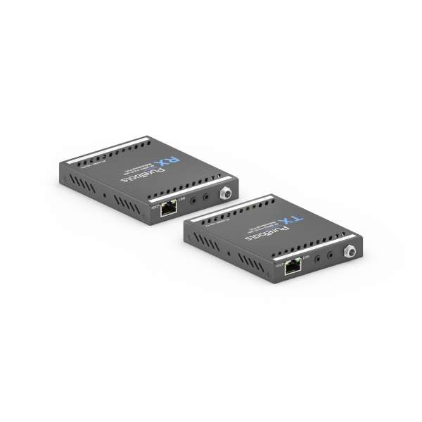 PureTools - HDBaseT Extender Set, 4K HDMI (60Hz 4:2:0) mit bidirektionalem PoC