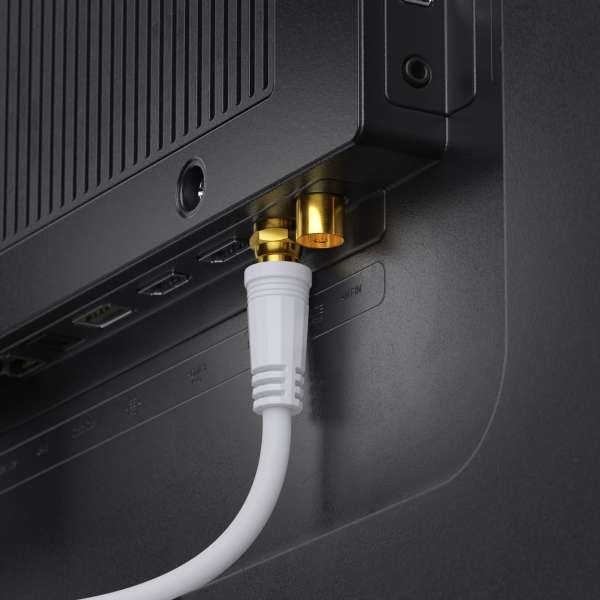 Sonero SAT Kabel, Class A, F Stecker / F Stecker, 3,00m , weiß