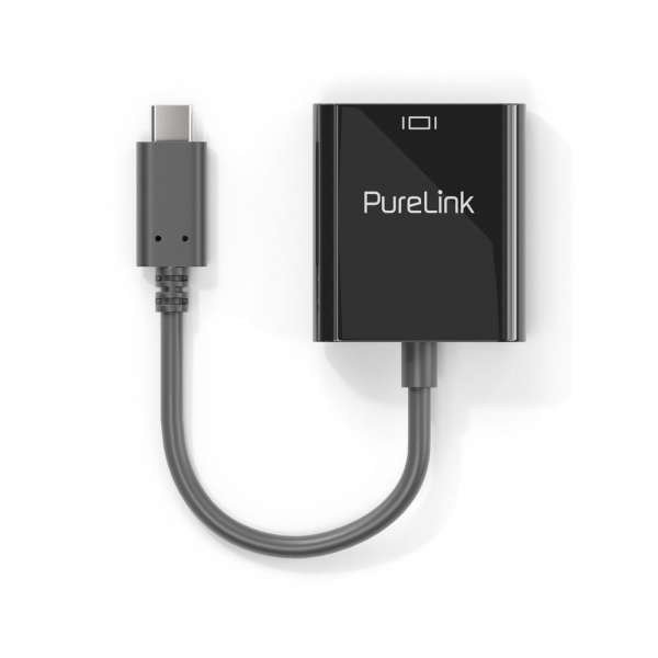 USB-C auf DisplayPort Adapter - 4K60 - iSerie - schwarz - 0,10m
