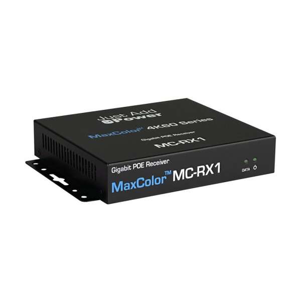 JustAddPower - MaxColor™ 4K60 4:4:4 Decoder (Receiver), 36-Bit Ein- und Ausgang, Dolby- und HDR-Unterstützung