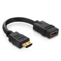 Preview: HDMI/HDMI Adapter - PureInstall 0,10m Preview: HDMI/HDMI Adapter - PureInstall 0,10m