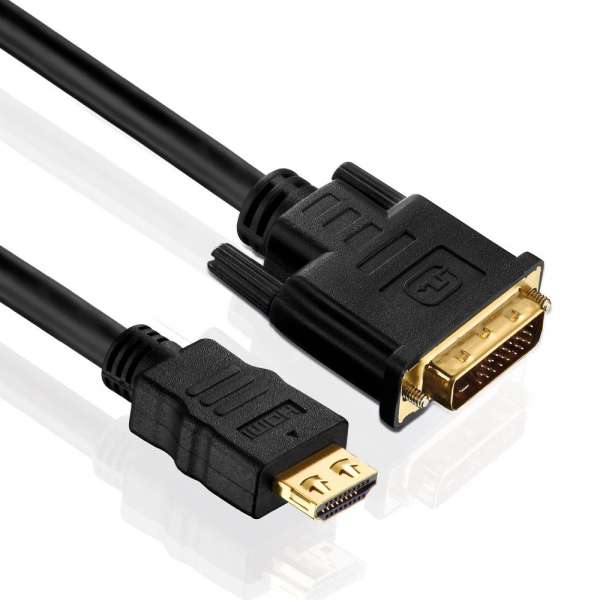 HDMI/DVI Kabel - PureInstall 5,00m