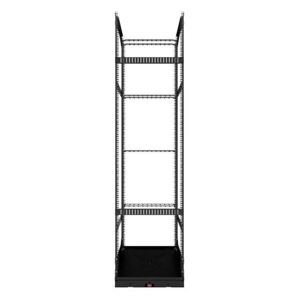 19" Auszieh- und drehbares Rack 42RU, 300kg Traglast, 490B x 510T x 1943H